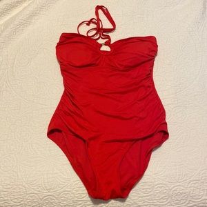 Michael Kors Red One piece Swimsuit